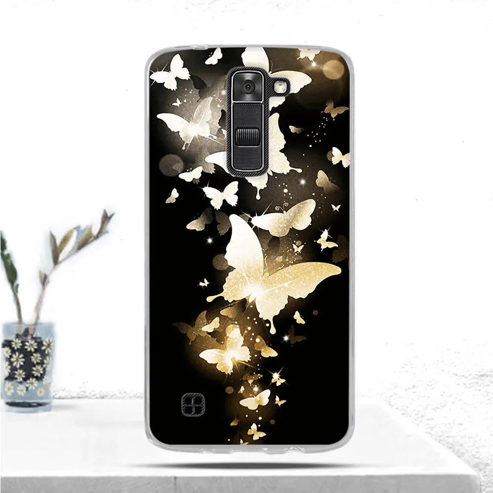 Чехол для телефона LG K7/дань 5 LS675/X210 X210DS мягкий силиконовый чехол из ТПУ LS675 чехлы