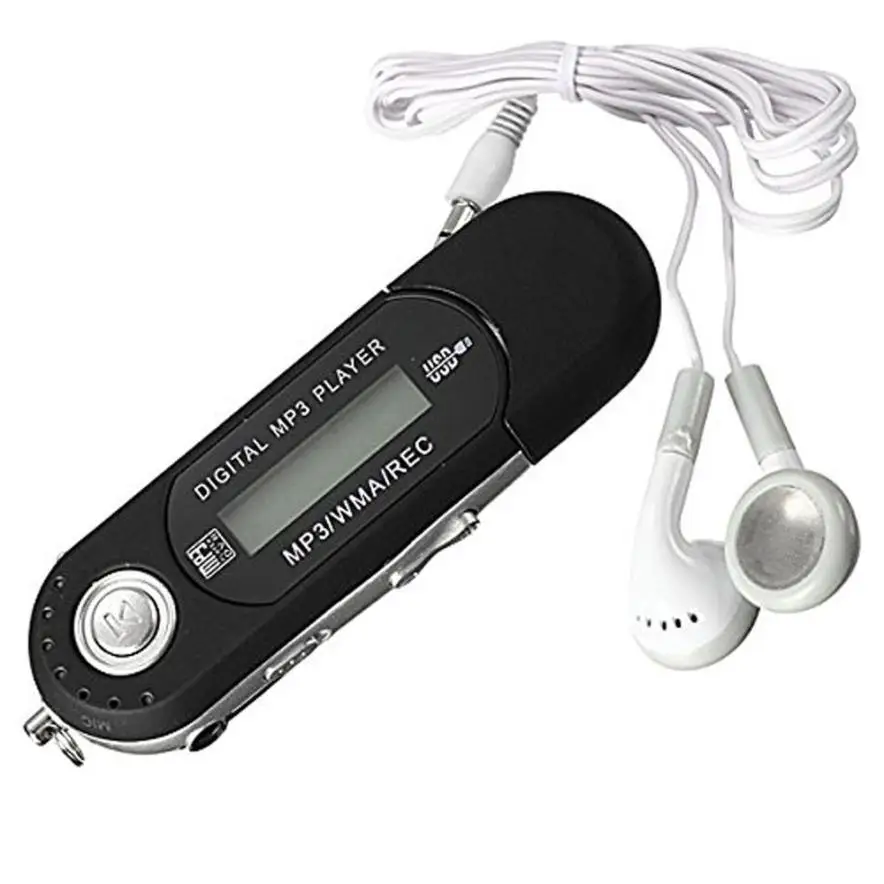 Small clip MP3 player 8GB USB 2.0 Flash Drive LCD Mini MP3 Music Player FM Radio Sport Musical Mp3 Player With 3.5mm Earphone@W Small clip MP3 player 8GB USB 2.0 Flash Drive LCD Mini MP3 Music Player FM Radio Sport Musical Mp3 Player With 3.5mm Earphone@W