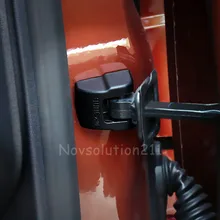 4* черный пластиковый Автомобильный Дверной стоп ржавчина Водонепроницаемый защитный чехол автомобильный Стайлинг для peugeot 3008 GT