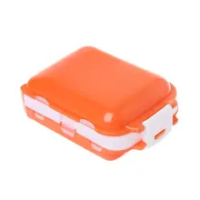 Горячее небольшое рыболовный ящик для инструментов инструмент для приманки блесны чехол стойка для хранения аксессуаров W20