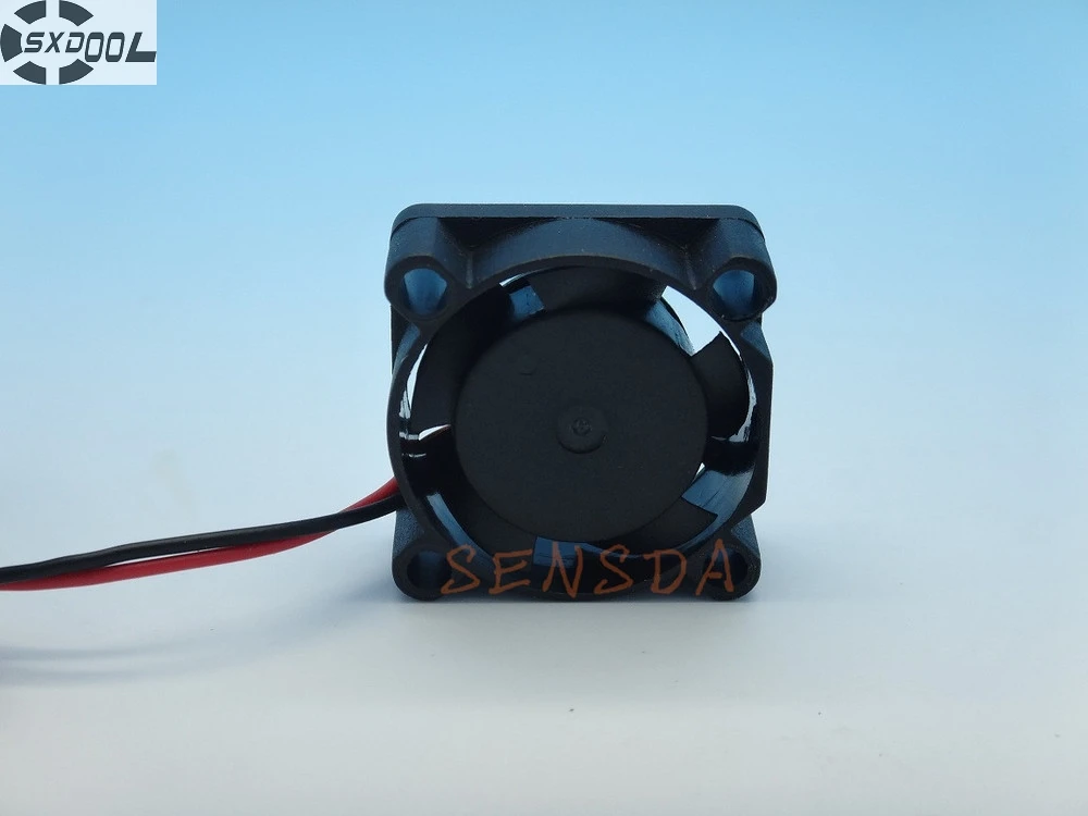 

SXDOOL 2510S 2wires DC 12V 0.08A 25*25*10mm 25mm Brushless dc mini Cooling Fan