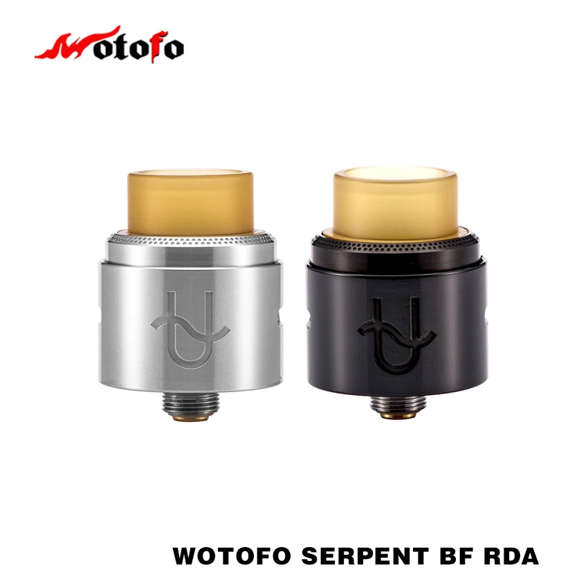

Clearance sale Original WOTOFO Serpent BF RDA Atomizer First bottom filling RDA compatible with regular box and bottom feed mod