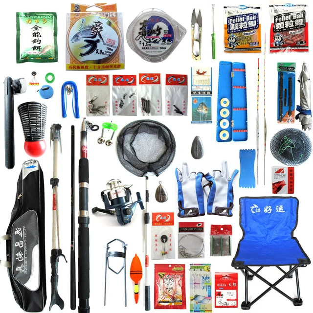 Cheap Guangwei carbon hand pole set GUANGWEI pole set 45 fishing tackle set fishing tackle fishing tackle