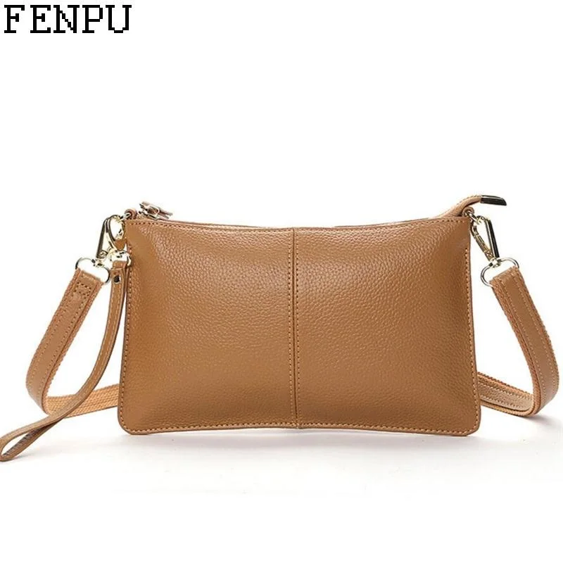 

Bolsas Femininas Women clutch Genuine Leather Female bag Women Messenger Bag Ladies Crossbody Bag cowhide Women Bag High quality