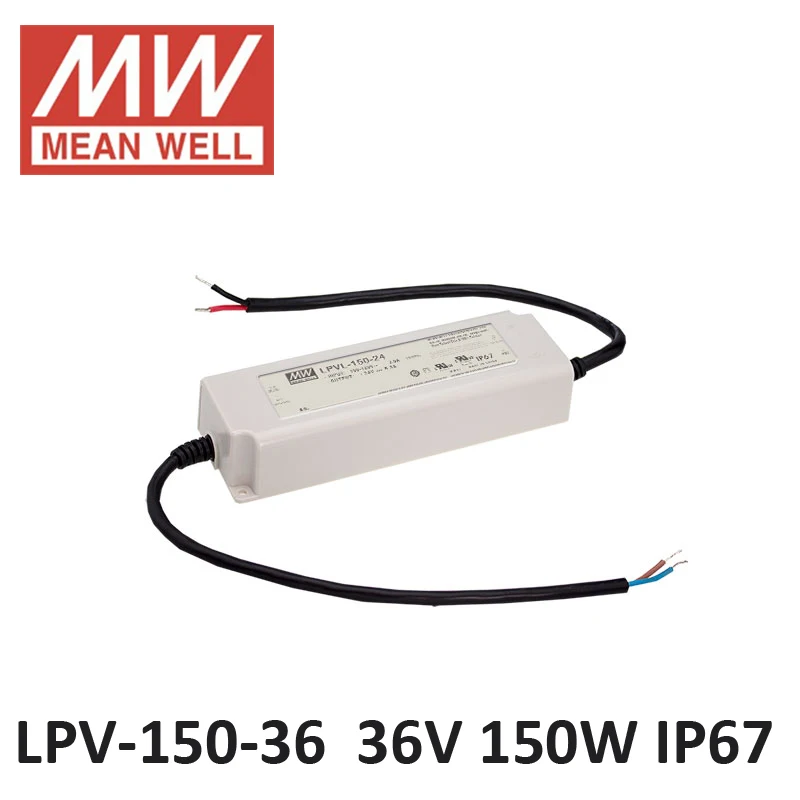 источник питания регулируемый Оригинал Mean well 36 В LPV-150-36 импульсный AC/DC led