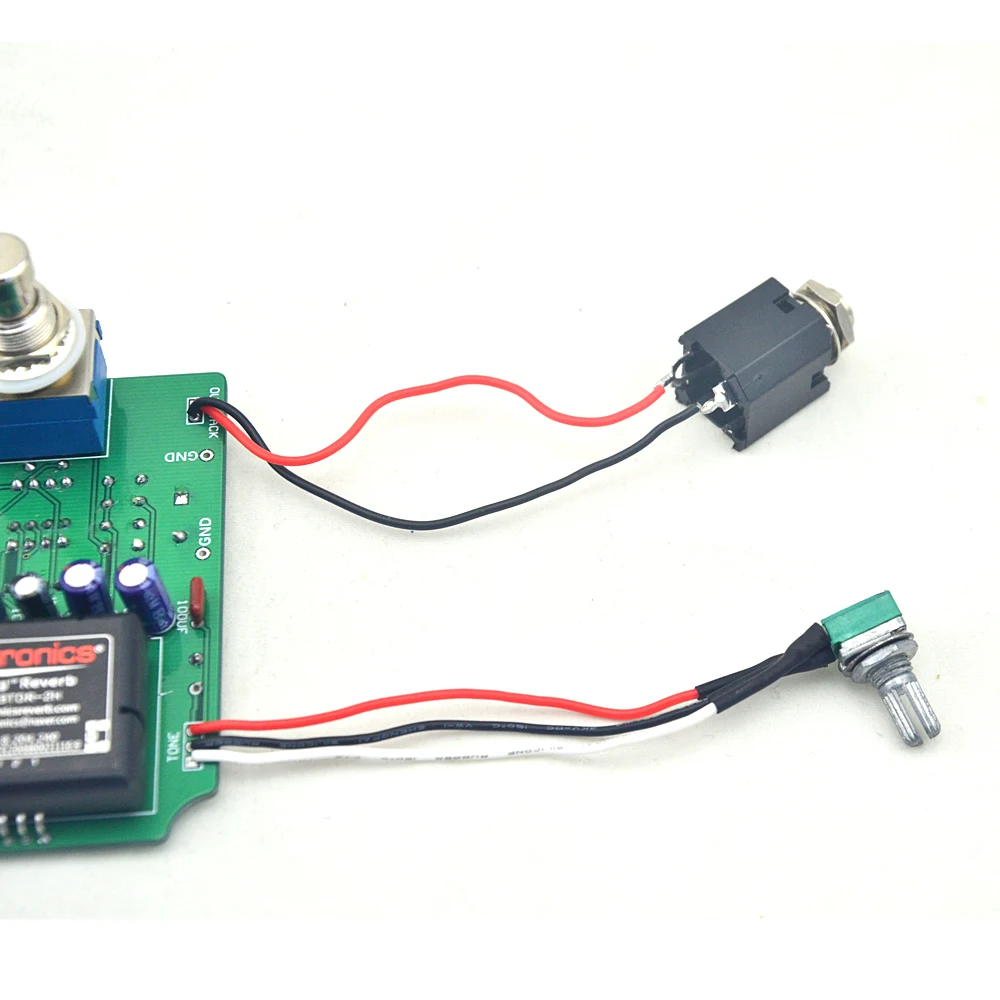 DIY Digital Reverb Effect Pedal PCB и все детали в комплекте с BELTON Digi Log истинным Bypass режиме