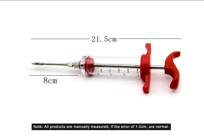 Подсластники для барбекю инструмент Кук инжектор маринада для мяса шприц с ароматом для птицы индейки курицы для приготовления на гриле