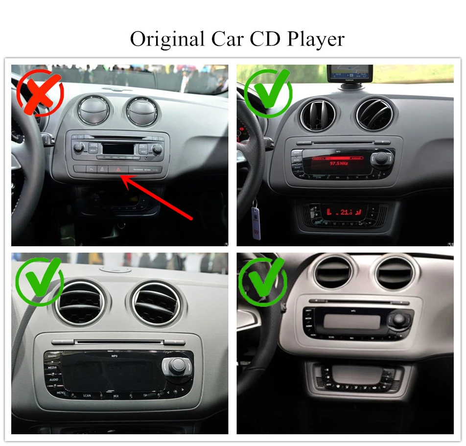 Excellent New arrival! Mekede android 8.1 Car multimedia system car GPS DVD player for Seat Ibiza 2009 2010 2011 2012 2013 wifi BT RDS FM 8