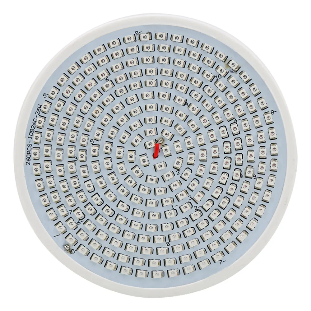 4 шт. 26 Вт светодиодный завода светать Лампы для мотоциклов E27 AC85-265V SMD3528 для цветущих растений и гидропоники Системы для внутреннего расти