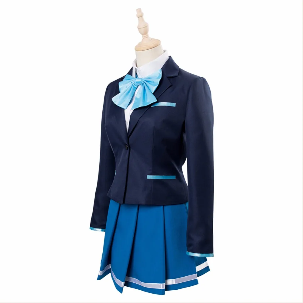Костюм для косплея Hitomi Tsukishiro Iroduku Sekai no Ashita Kara школьная форма разных цветов костюм