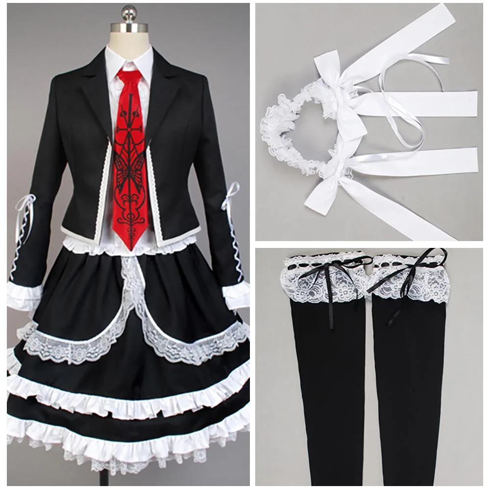 Женский и мужской костюм Danganronpa маскарадный для косплея по индивидуальному