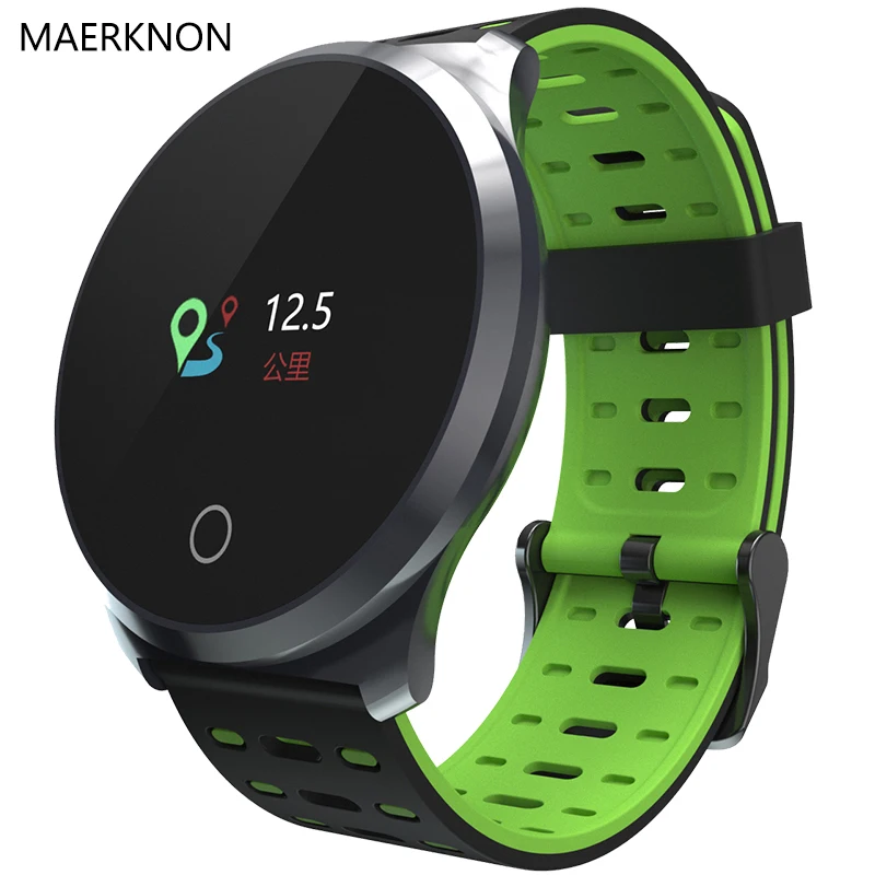 MAERKNON L5 Smart Watch IP67 Waterproof Exercise Heart Rate Monitor for Elderly Men and Women Handbands