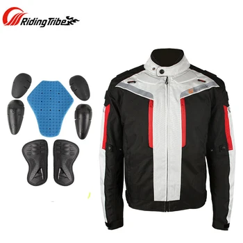 

Riding Tribe Winter Motorcycle Jackets Pants Suits Waterproof Clothes Warm Motocross Motorbike Jacket Trousers CE Protector