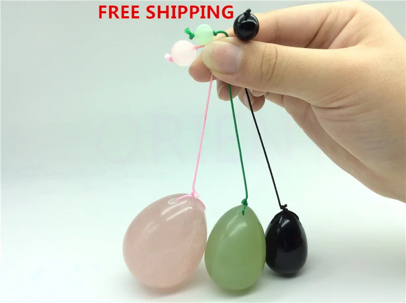 FREE SHIPPING natural Blend Color jade egg for Kegel Exercise 3pcs in one sets pelvic floor muscles vaginal exercise jade eggs FREE SHIPPING natural Blend Color jade egg for Kegel Exercise 3pcs in one sets pelvic floor muscles vaginal exercise jade eggs