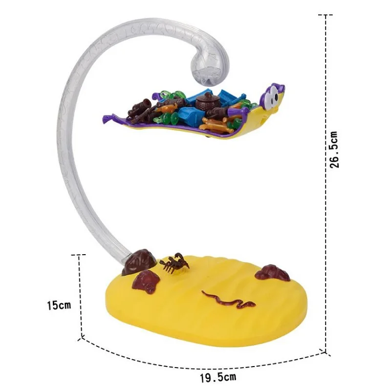 Волшебный Летающий волшебный ковер Волшебная с изображением ковра-самолета плавающая головоломка, научная Интерактивная креативная игрушка, семейные вечерние игры