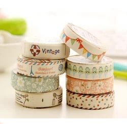 0.1CM*6M Washi Tape Sweet Fresh Style Canvas Printing Fabric Tape Decorative Masking DIY Scrapbooking 0.1CM*6M Washi Tape Sweet Fresh Style Canvas Printing Fabric Tape Decorative Masking DIY Scrapbooking