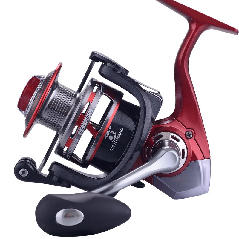 

Rooxin Rock Fishing Spinning Reel 1000-12000 Spool 13+1 BB Ratio Pick Rock Fishing Rod Reels Sea Fishing Saltwater Catfish Wheel