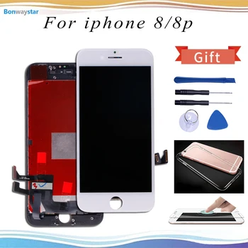 

AAA Quality LCD for iPhone 8 Display Screen Replacement Pantalla with Touch Digitizer Camera Holder 8 plus 3D Touch glass
