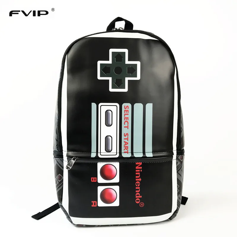 Buy FVIP Nintendo Backpack Full PU Leather Waterproof
