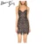 Blooming Jelly Spagetti Strap Dress Lace Floral Mini Short Dress Black Lining Casual Summer Dress 2016 Sun Dress Fashion