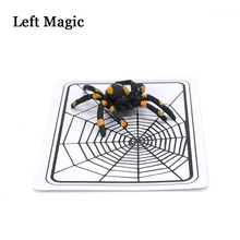 Aranha e net truque mágico a web truque cartões brinquedos mágico truque ilusão fechado-up adereços mágicos brinquedo
