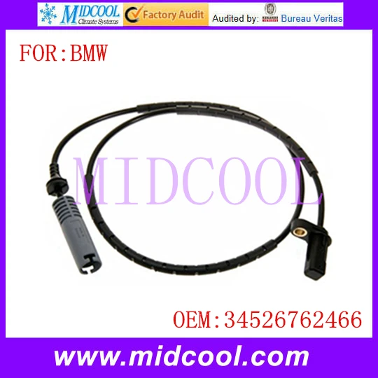 

New ABS Sensor Wheel Speed Sensor use OE No. 34526762466 for BMW