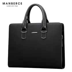известных брендов MANBERCE мужские сумки через плечо кожанный портфель мужской ноутбук сумочка сумка почтальона сумочки сумка мужская
