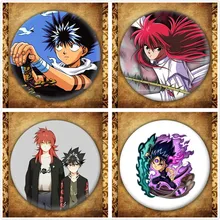 Japanese Anime YuYu Hakusho Display Badge Fashion Cartoon Figure Urameshi Yuusuke Brooches Pin Jewelry Accessories Japanese Anime YuYu Hakusho Display Badge Fashion Cartoon Figure Urameshi Yuusuke Brooches Pin Jewelry Accessories