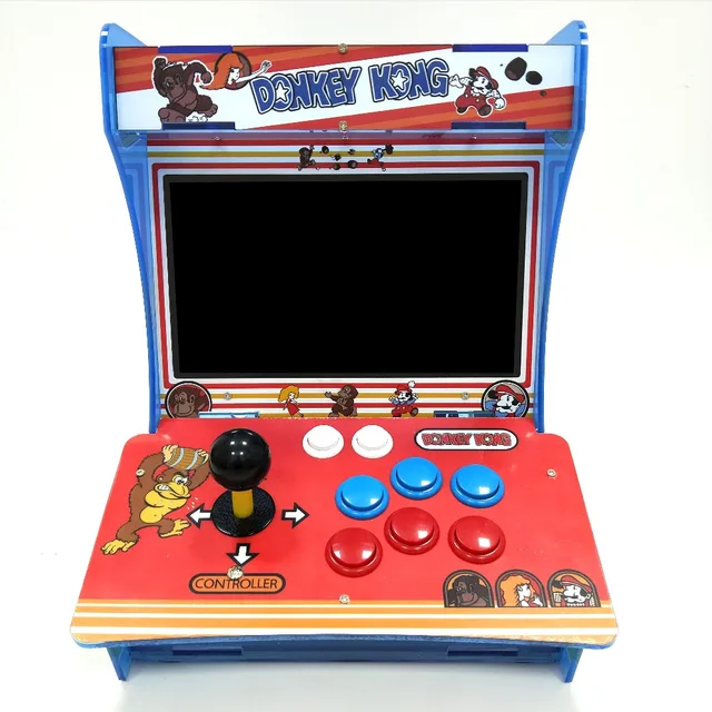 Retro Mini Arcade Machine with 4000 Classic Video Games 1 Player Raspberry Pi Plug and Play Game