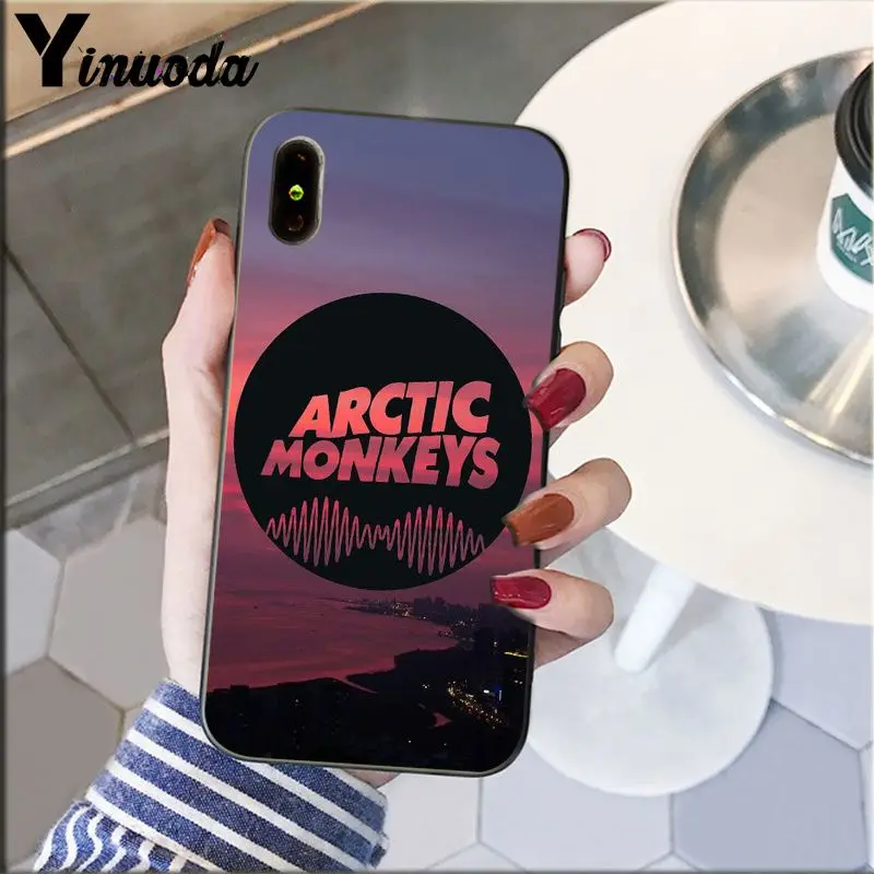 Yinuoda arctic monkeys красочные милые аксессуары для телефонов Чехол для iPhone X XS MAX 6 6S 7 7plus 8 8Plus 5 5S XR - Цвет: A8