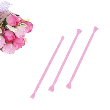 

Cake Making Decorating Mould Fondant Carving Stick Cutter Tool 3pcs Plastic Fondant Eye Cake Mold