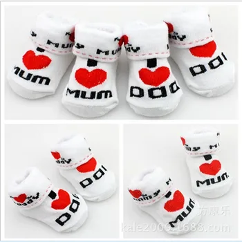 

2020 New Lovely Heart Baby Boys Girls Socks Newborn Infant Gift Socks