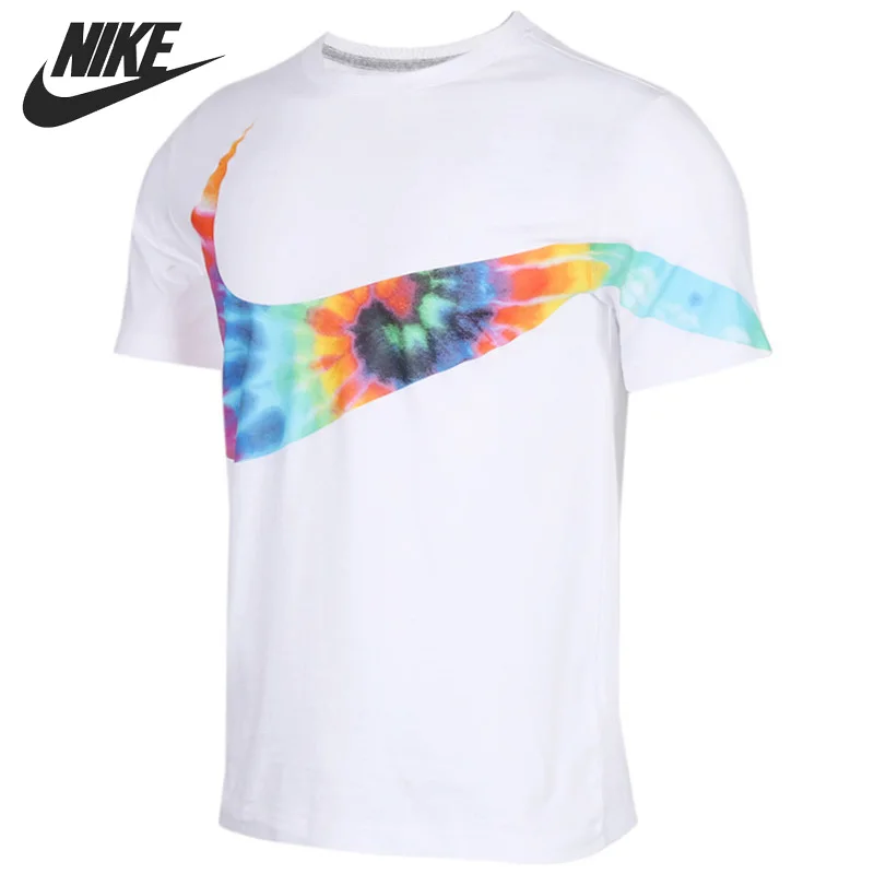 

Original New Arrival NIKE BIG SWOOSH TEE (BLACK) Men's T-shirts short sleeve Sportswear