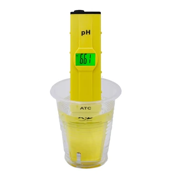 

Digital waterproof aquarium electrode PH meter accuracy 0.01 with backlight portable pen design water tester 22%off