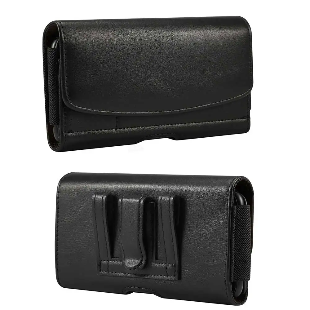 

Universal Phone Cover Belt Clip Holster Leather flip Pouch Case for iphone Samsung Huawei Xiaomi 4.0-6.9 Inch Mobile Phone Bag