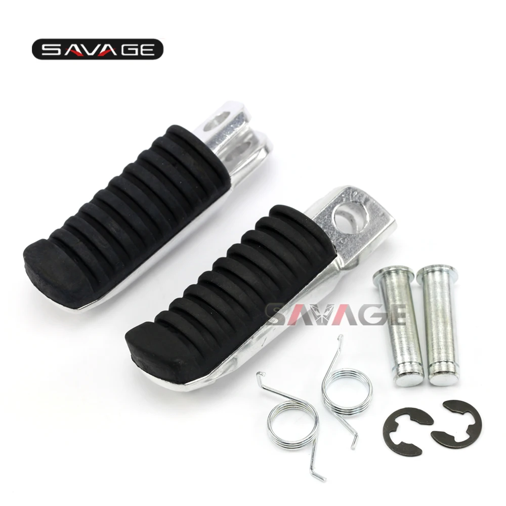 

For KAWASAKI ER6N NINJA 650R/1000 VERSYS 650/1000 Motorcycle Rider Front Foot Pegs Footrest Adapters