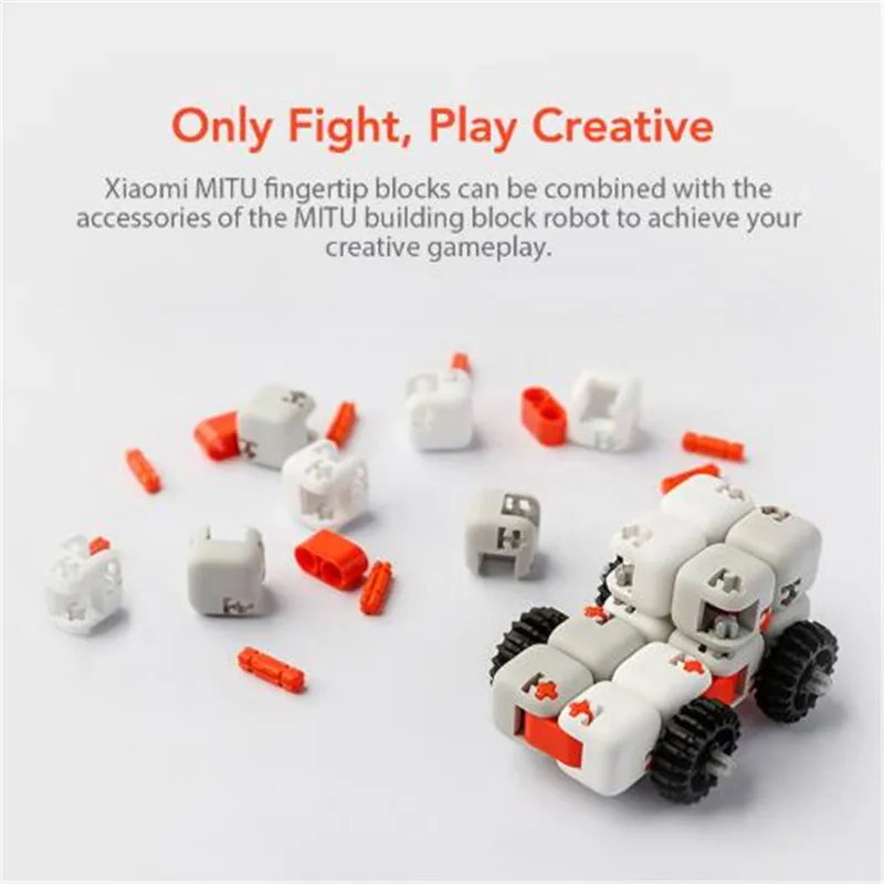 Xiaomi куб Миту Спиннер пальчиковые кубики строительные блоки палец Непоседа портативный интеллект игрушки подарок для детей