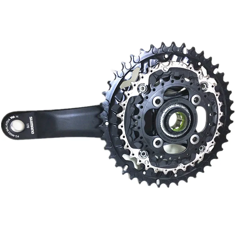 Новый оригинальный SHIMANO FC M522 Звездочка горный велосипед 10 S/30 Скорость сплайн