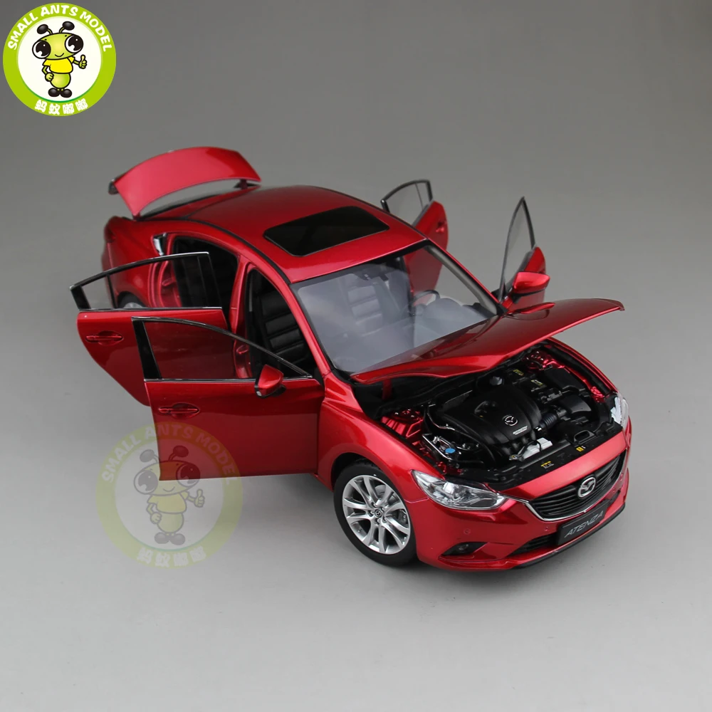 1/18 Mazda 6 ATENZA литая под давлением модель автомобиля игрушка мальчик девочка Коллекция подарков красный