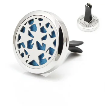

30mm 316L Stainless Steel Star Design Car Diffuser Essential Oil Aromatherapy Diffuser Vent Clip