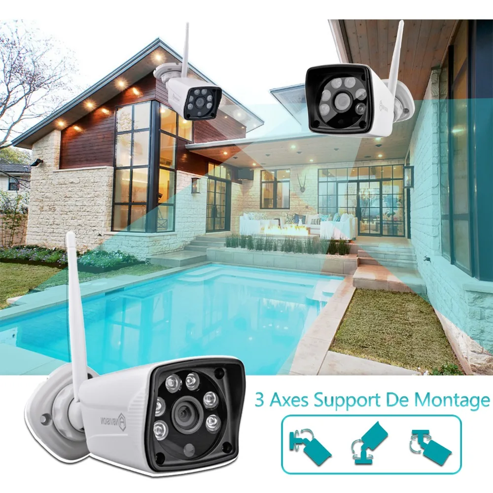 Eyessys Wi Fi 720 P 6/4 шт. сети IP Камера P2P система NVR в помещении/на открытом воздухе для