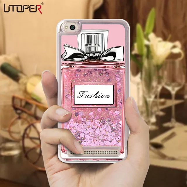 Best Price UTOPER Luxury Pink Liquid Phone Case For Xiaomi Redmi 5a Case Silicone Cover For Xiomi Redmi 5a Coque For Redmi 5 a Case 5.0