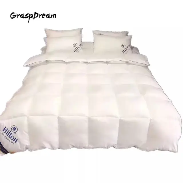 Popular Hot Sale Velvet Quilt Luxury Hilton Feather Velvet Thick