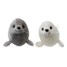Милые морские животные игрушечные печати Kawaii Плюшевые игрушки игрушечные морские котики кукла