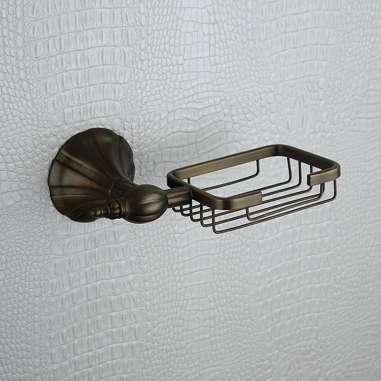 Античная латунная стойка для полотенец 14 шт./компл. держатель бумаги корзина