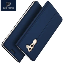 DUX DUICS для Huawei Honor 6X чехол флип кожа PU мягкий силиконовый вернуться для Huawei Honor 6X крышка