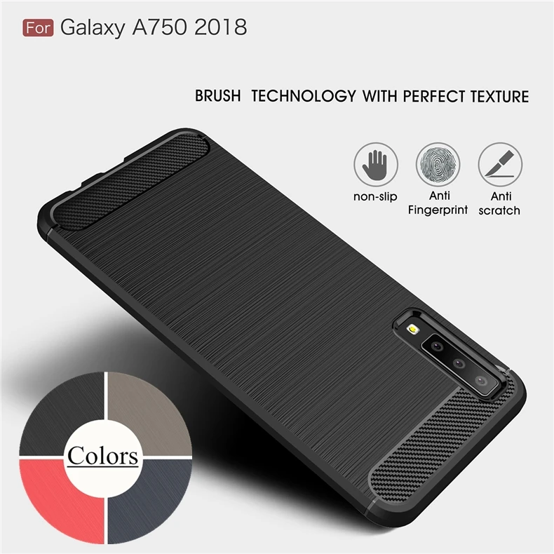 

TPU Silicone Case For Samsung Galaxy A7 2018 Case For Samsung A7 2018 Case Silicone Cover For Samsung A750 back cover