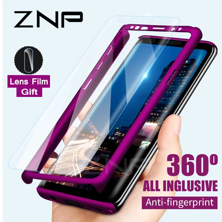 ZNP 360 درجة للصدمات الهاتف اغلفة السامسونج غالاكسي S10 S9 S8 زائد S7 حافة غطاء لسامسونج ملاحظة 9 8 S10E زجاج عدسة فيلم ZNP 360 درجة للصدمات الهاتف اغلفة السامسونج غالاكسي S10 S9 S8 زائد S7 حافة غطاء لسامسونج ملاحظة 9 8 S10E زجاج عدسة فيلم