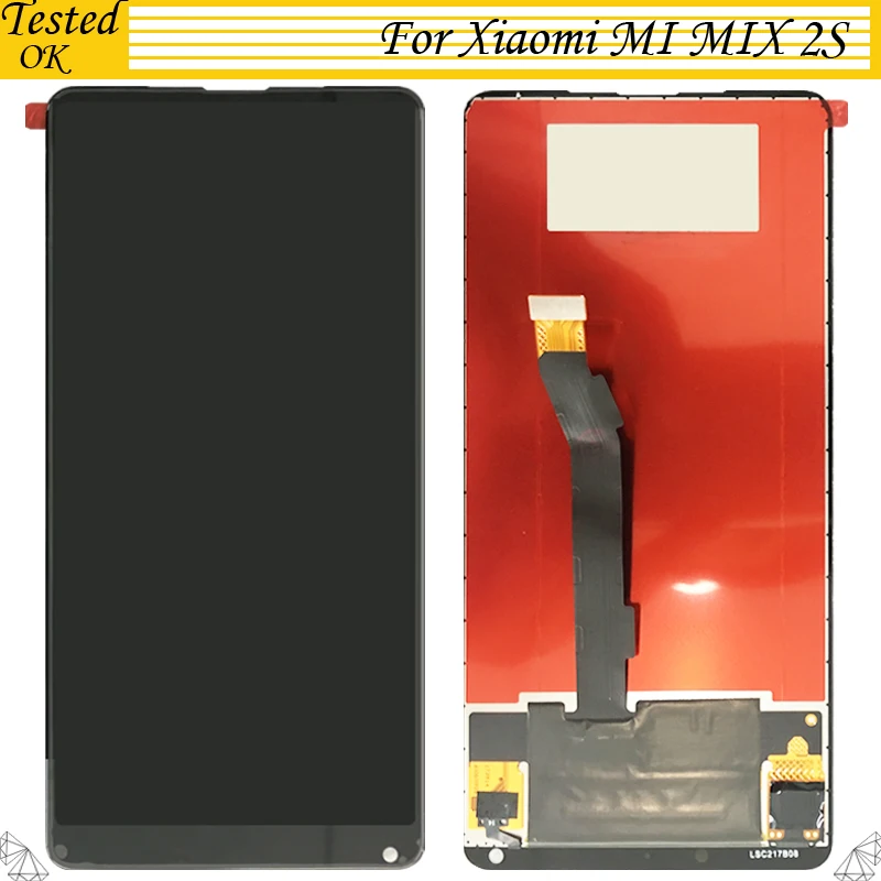 

100% Original For Xiaomi Mi Mix 2S LCD Display Touch Screen Panel XAIOMI Mix2S LCD Digitizer Assembly Replacement Repair Parts