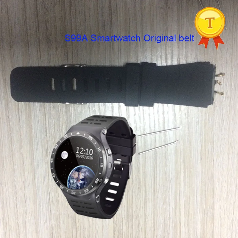 Ремешок для умных часов s99 s99a s99b, умные часы, наручные часы, силиконовые сменные часы, ремешок для наручных часов - Цвет: s99a black belt